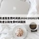 高速路免费时间表2024/202021年高速公路免费时间最新
